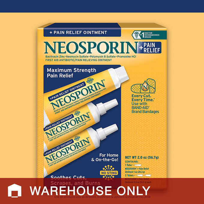 Neosporin First Aid Ointment 1oz+2 x .5oz nq